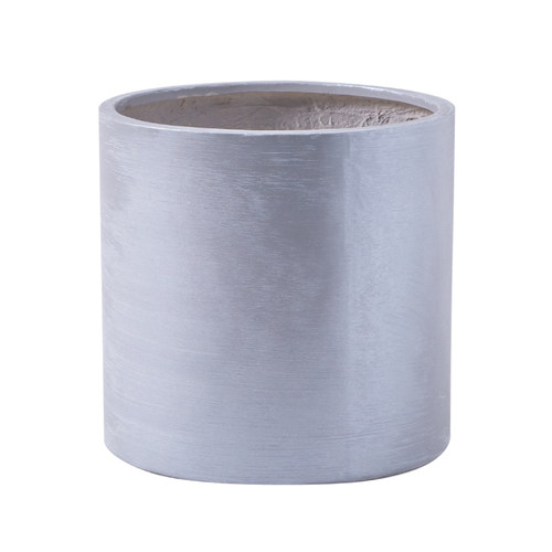 大型花盆花器摆件组合水泥花盆直筒高款大口径灰色简约个性特大号