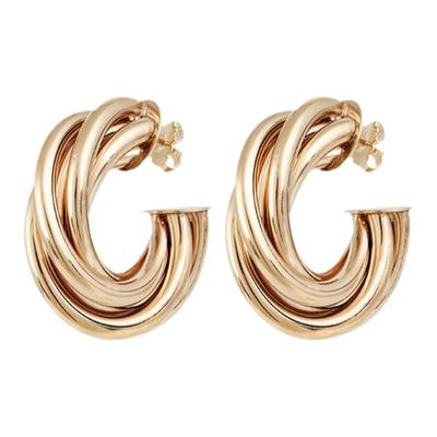 法国进口GAS双C女耳环小众高级感