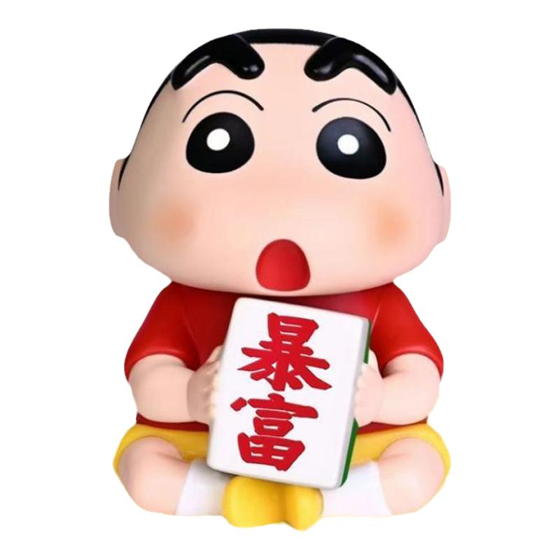 蜡笔小新桌面摆件手办存钱罐