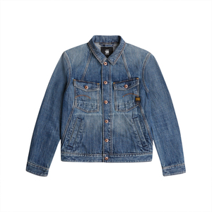 G-STAR RAW男士25秋季新款A-Line修身纽扣型男牛仔长袖外套D26919