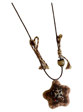 复古西太后星球项链女秋冬