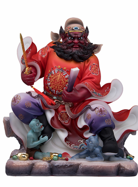 家用供奉钟馗神像石材