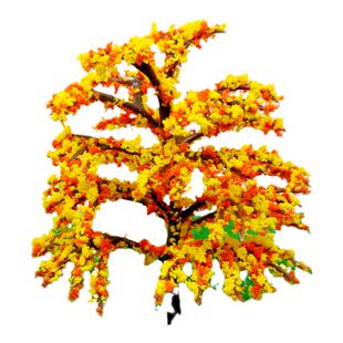 微型树雪松海绵小树DIY雪糕棒建筑模型材料装饰品微景观盆栽花草