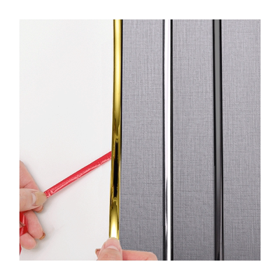 金属装饰条自粘墙布壁布收边条