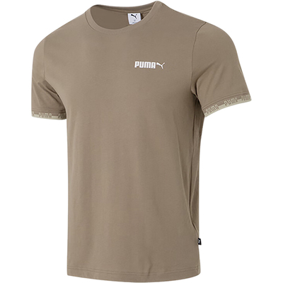 彪马男士训练运动短袖