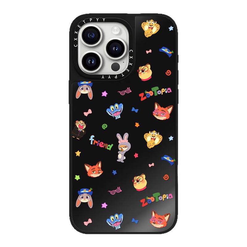 CASETIFIY联名可爱卡通疯狂动物城17pro适用iPhone18ProMax苹果16plus手机壳15磁吸14迪士