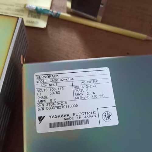 【议价-可维修】 YASKAWA CACR-02-KIBA 驱动器 /均有货