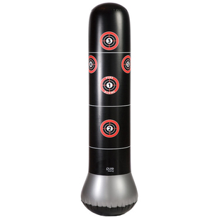 成人充气拳击柱儿童不倒翁弹力打击柱锻炼健身减压沙袋泄愤加厚