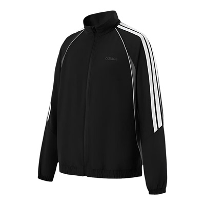 Adidas/阿迪达斯正品春秋男士立领轻质长袖夹克外套KB5655