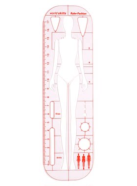 心野母型时装技术技能竞赛尺