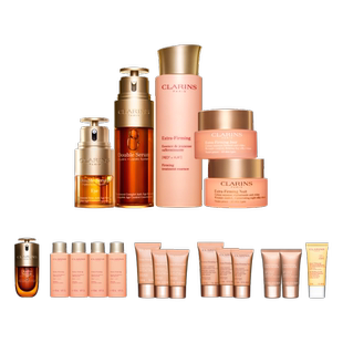 [新年礼物]娇韵诗双萃精华眼霜焕颜弹力精华水面霜套装紧致