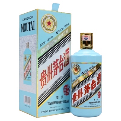茅台生肖纪念53度白酒500ml×1瓶
