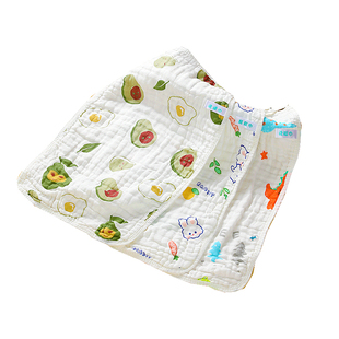 婴儿拍嗝巾吐奶巾纯棉超软口水巾新生儿宝宝纱布巾垫肩巾a类柔软