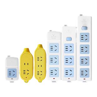 公牛插座插排不带线正品插板排插无线电插板1/2/3/4孔插位接线板