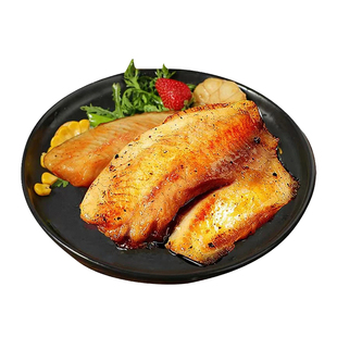 香煎鱼排半成品无刺儿童早餐早餐香煎鱼排无刺速冻巴沙鱼去骨新鲜