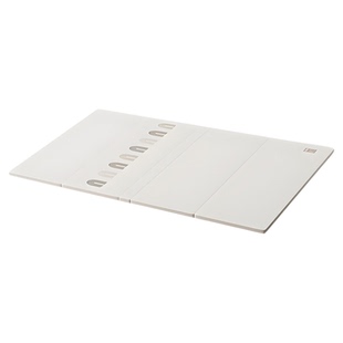 贝易PU折叠宝宝爬爬垫4cm加厚婴儿学步家用抗菌游戏垫儿童爬行垫