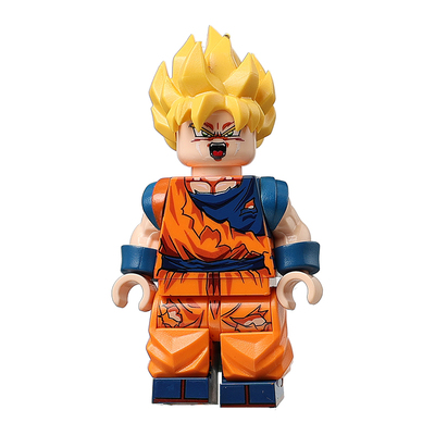 第三方七龙珠系列孙悟空积木人仔