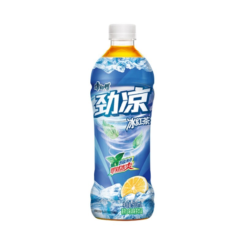 康师傅劲凉冰红茶薄荷柠檬味