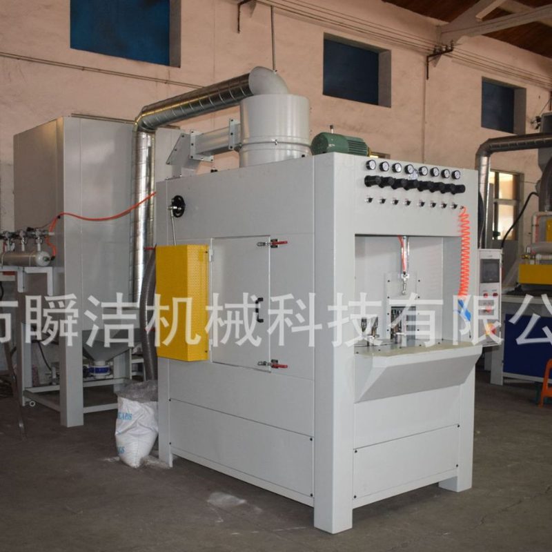 供应常州转盘式自动喷砂机 非标自动喷砂机 无锡喷砂机