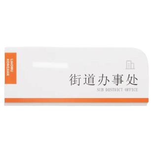 社区街道科室牌高级定制邻里中心茶水间服务站提示牌亚克力定做