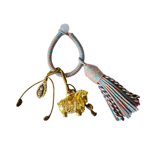 西安文创纪念品唐小马唐马金属立体钥匙扣挂件马上发财马上转运