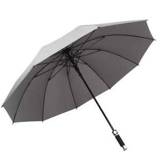 防风大暴雨专用雨伞超大号加厚加固商务结实抗风长柄直杆高尔夫伞