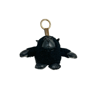 可爱羊毛大黑猩猩汽车钥匙扣挂件毛绒公仔小猴子背包包挂饰礼物女