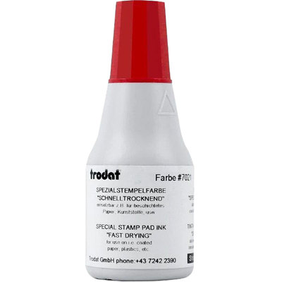 卓达回墨印章印油7021黑蓝绿紫红白色