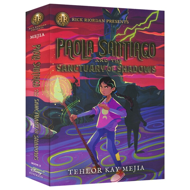 Paola Santiago and the Sanctuary of Shadows 保拉·圣地亚哥系列 阴影圣所 波西·杰克逊书系 章节小说 英文原版进口儿童图书