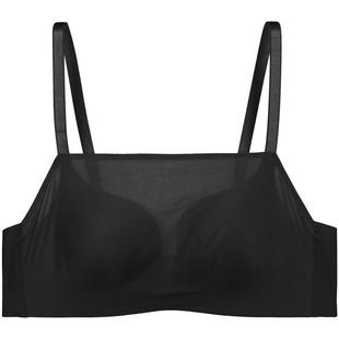 安莉芳光面无痕内搭抹胸文胸女小胸聚拢无钢圈防走光内衣EBW0891