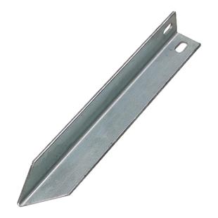 接地桩镀锌角钢冲孔接地线接地角钢防锈镀锌避雷接地极充电桩家用