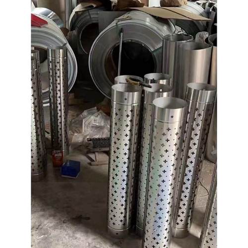 防烫网不锈钢排烟管隔热网烟囱管防护罩取暖炉壁炉烟囱管防烫网罩