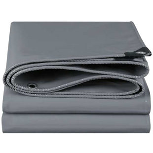 灰色防寒布帆布防水防雨篷布阳台防晒防雨挡板窗户挡风围布防风布