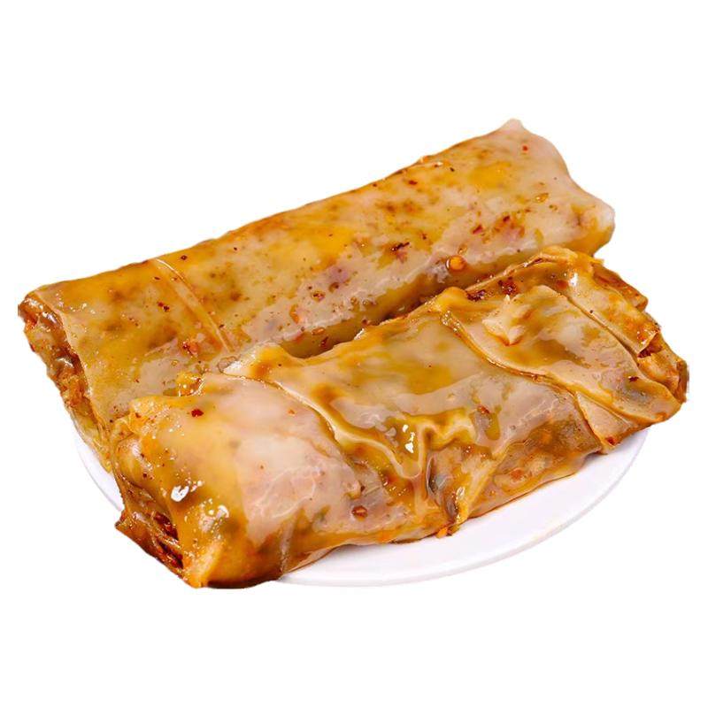 卷面皮速食萧县开袋即食卷凉皮卷饼香辣面食懒人快手早餐真空商用