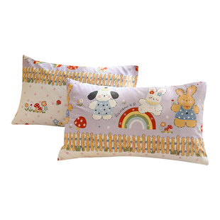 无印良品枕套2026新款纯棉48cmx74cm全棉枕头套一对装枕芯内胆套