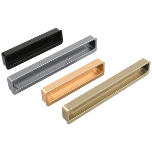 煊利抽屉嵌入式拉手隐形暗装暗扣凹槽把手橱柜衣柜门内嵌开槽拉手