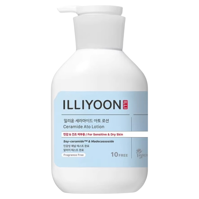 韩国直邮一理润ILLIYOON身体乳神经酰胺锁水滋润补水大容量800ml