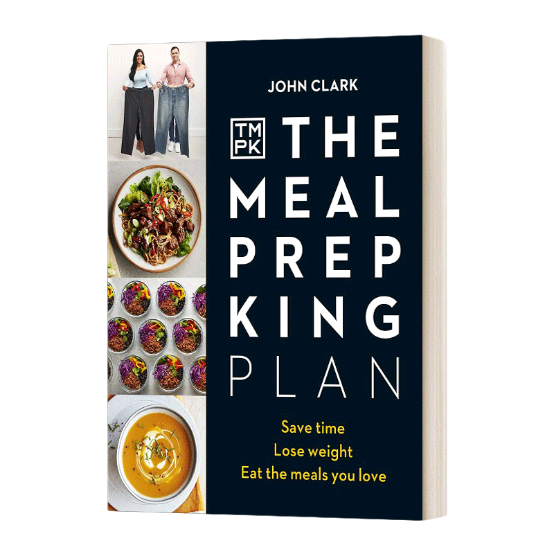 英文原版 精装 The Meal Prep King Plan 餐前准备大王的食谱计划 减肥减重 精装 英文版 进口英语原版书籍