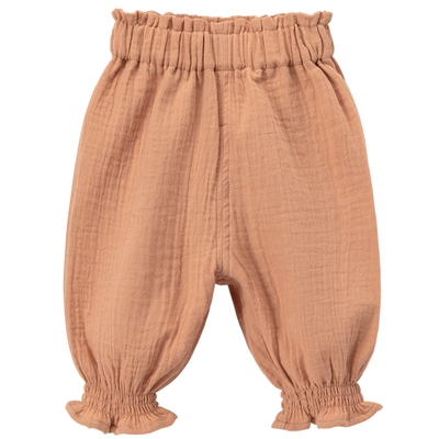 乖奇熊女宝款防蚊裤纯棉夏季薄款