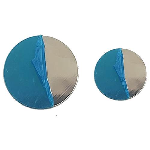 超大7CM圆形铁片引磁片磁吸磁力磁铁汽车手机支架配件不锈铁片