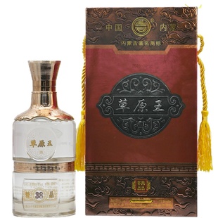 内蒙古特产锡林郭勒太仆寺旗精品草原王白酒38度清香纯粮酒单瓶