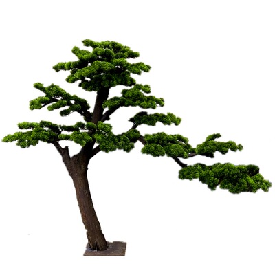 福榕园假松树时尚黄山迎客松假树