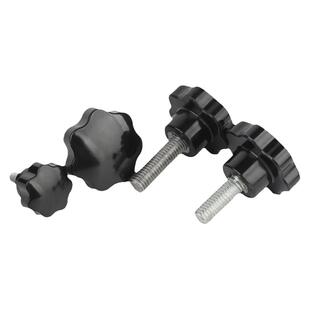 梅花手柄螺丝星型胶头手拧螺栓五六七星塑胶旋扭螺丝钉M4M5M6M810