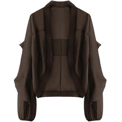 COCOBELLA荷叶蝙蝠袖遮阳衫