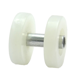 天地连杆滑轮机械柜锁杆配件箱变锁杆轮子拉杆滚轮塑料尼龙小滑轮