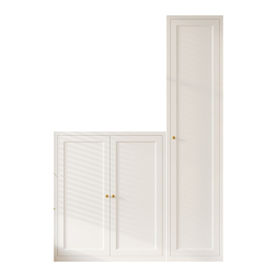 钢制阳台柜储物柜家用洗衣机柜组合窄柜简约防晒阳台置物柜收纳柜