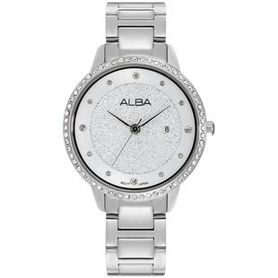 精工ALBA雅柏女金时尚简约商务石英表ALBA女士手表AH7W29X1