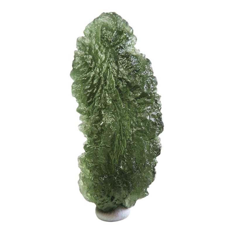 捷克玻璃陨石摩达维原石吊坠