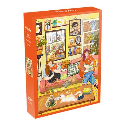 Kibifufu500片丝绒成人拼图