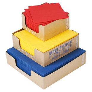 彩色餐巾纸德国原装进口duni杜霓一次性红色方巾口布餐布纸巾餐垫